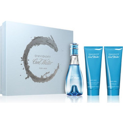 Davidoff Cool Water Oceanic Edition Eau de Toilette 100ml + Body Lotion 75ml + Shower Gel 75ml