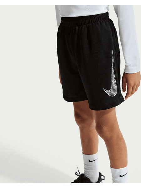 Nike Dri-Fit Παιδική Βερμούδα Υφασμάτινη Μαύρη IF2431-010