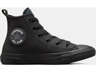 Converse Chuck Taylor All Star Παιδικά Μποτάκια Black/Black/Black A05383C
