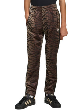 Adidas Παιδικό Παντελόνι Φόρμας Καφέ KD3200