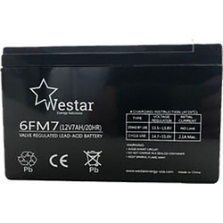 Westar 6FM7 Μπαταρία Vrla 12V 7Ah