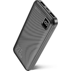 Forever TB-300M Power Bank 10000mAh 22.5W με 2 Θύρες USB-A & Θύρα USB-C Quick Charge 3.0 & Power Delivery Black