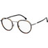 Carrera CA242G 6LB Ανδρικός Σκελετός Γυαλιών Οράσεως Μεταλλικός Ασημί Ταρταρούγα