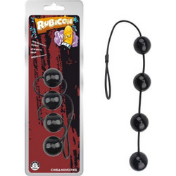 NS Novelties Rubicon Medium Πρωκτικές Μπίλιες 55cm Μαύρες