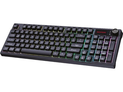 Zeroground Hanzo KB-3800G V3 Gaming Πληκτρολόγιο RGB Black