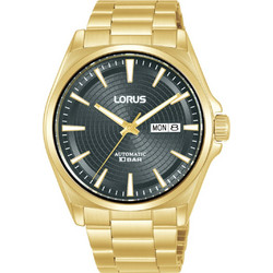 Lorus Ανδρικό Ρολόι Αυτόματο με Χρυσό Μεταλλικό Μπρασελέ RL416CX9