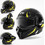 Faseed SPD 707 Reverse Black Yellow Κράνος Μηχανής Crossover / Modular 1750gr