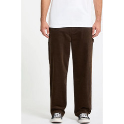 Volcom Ανδρικό Παντελόνι Κοτλέ Loose Εφαρμογή Σοκολατί A1112503-BRS