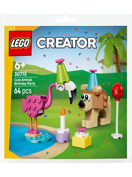 Lego Creator Cute Animal Birthday Party για 6+ Ετών 30715
