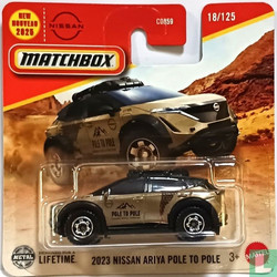 Mattel Matchbox 2023 Nissan Ariya Pole to Pole