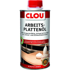 Clou Arbeits-Plattenol Λάδι Εμποτισμού Ξύλου Έτοιμο προς Χρήση 0.25lt