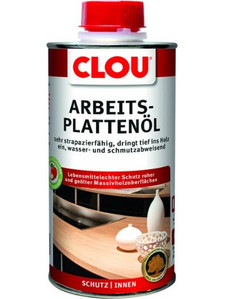 Clou Arbeits-Plattenol Λάδι Εμποτισμού Ξύλου Έτοιμο προς Χρήση 0.25lt