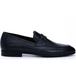 Perlamoda Ανδρικά Μοκασίνια Loafers Δερμάτινα Navy Μπλε 7125476