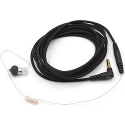 Bubblebee Industries The Sidekick 3 BC Mono Curly L Transparent Ακουστικό Ψείρα In-Ear Μαύρο