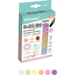 Motarro Pastel Κηρομπογιές Σετ 6τμχ