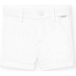 Boboli Παιδικό Σορτς Chino Λευκό 711100-1100