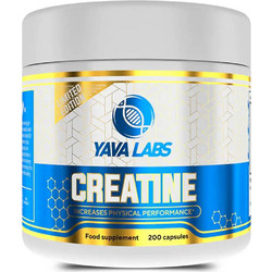 Yava Labs Creatine Monohydrate 200 Κάψουλες