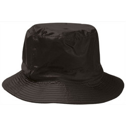 Valento Travel Ανδρικό Καπέλο Bucket Υφασμάτινο Μαύρο GRVAREVNG01