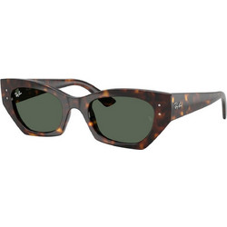 Ray-Ban RB4430 135971 Γυναικεία Γυαλιά Ηλίου Cat Eye Κοκάλινα Ταρταρούγα με Πράσινο Φακό