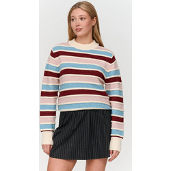 24colours Γυναικεία Πλεκτή Μπλούζα Γαλάζια 41305A