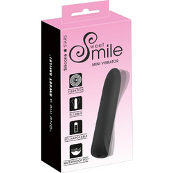 You2Toys Sweet Smile Mini Vibrator Δονητής Bullet 12cm Μαύρος