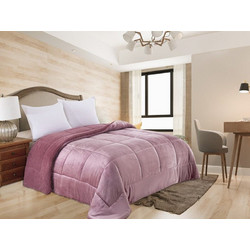 Γαρύφαλλο Κουβερτοπάπλωμα Υπέρδιπλο 220x240 Square Σάπιο Μήλο