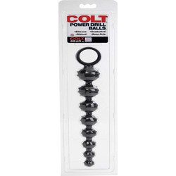 CalExotics Colt Power Drill Πρωκτικές Μπίλιες 27cm Μαύρες