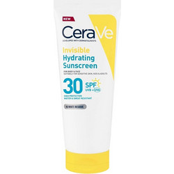 CeraVe Invisible Hydrating Αντηλιακό Γαλάκτωμα Προσώπου & Σώματος SPF30 75ml