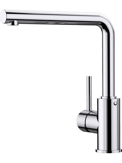 Blanco Mila 519414 Μπαταρία Κουζίνας Πάγκου Διπλής Παροχής Ανάμεικτη Inox