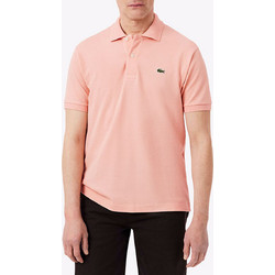 Lacoste Ανδρική Μπλούζα Polo Κοντομάνικη Σομόν 3L1212-UI2