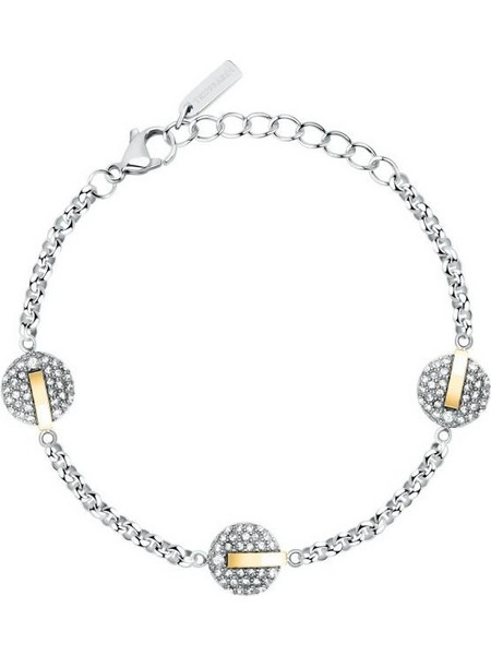 Trussardi T-Round Γυναικείο Βραχιόλι Αλυσίδα από Ατσάλι Ασημί TJAYF10
