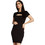 Guess Mini Βραδινό Φόρεμα Μαύρο W6RK45KAQL2-JBLK