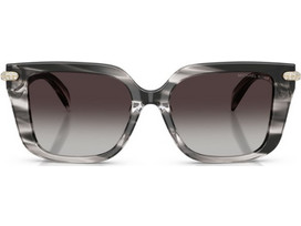 Michael Kors MK2275BU 40348G Γυναικεία Γυαλιά Ηλίου Πεταλούδα Κοκάλινα Γκρι με Μαύρο Φακό