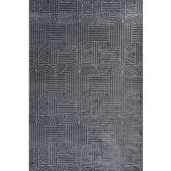 Polcarpet Sina Χαλί Ορθογώνιο 4 Εποχών 160x230cm Ανθρακί