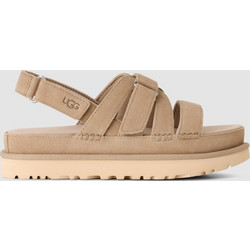 UGG Golden Glow Γυναικεία Σανδάλια Suede Μπεζ 1175122-MDSD
