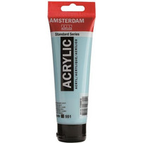 Royal Talens Amsterdam 551 Sky Blue Light Ακρυλικό Χρώμα Ζωγραφικής 120ml