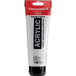Royal Talens Amsterdam 105 Titanium White Ακρυλικό Χρώμα Ζωγραφικής 250ml