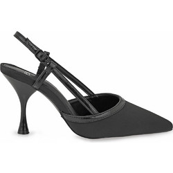 Exe Γόβες Slingback με Λεπτό Ψηλό Τακούνι Μαύρες W47008345-7N0