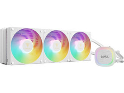 GAMDIAS Aura GL360 V2 White Υδρόψυξη CPU 120mm ARGB για Socket AM2 / AM2+ / AM3 / AM3+ / FM1 / FM2 / 2011 / 2066 / 2011-3 / AM4 / FM2+ / 1200 / 1700 / AM5 / 1851 / 115x