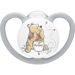 Nuk Perfect Match Air Πιπίλα Σιλικόνης 6-18m Disney Winnie The Pooh Γκρι
