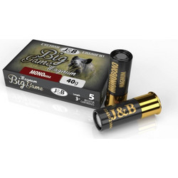 J&B Game Φυσίγγια Μονόβολα 20mm 40gr 5τμχ
