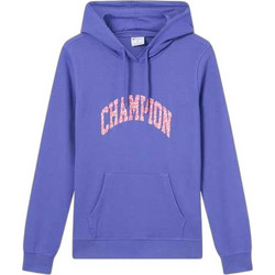 Champion Γυναικείο Αθλητικό Φούτερ με Κουκούλα Μπλε 118699-VS111