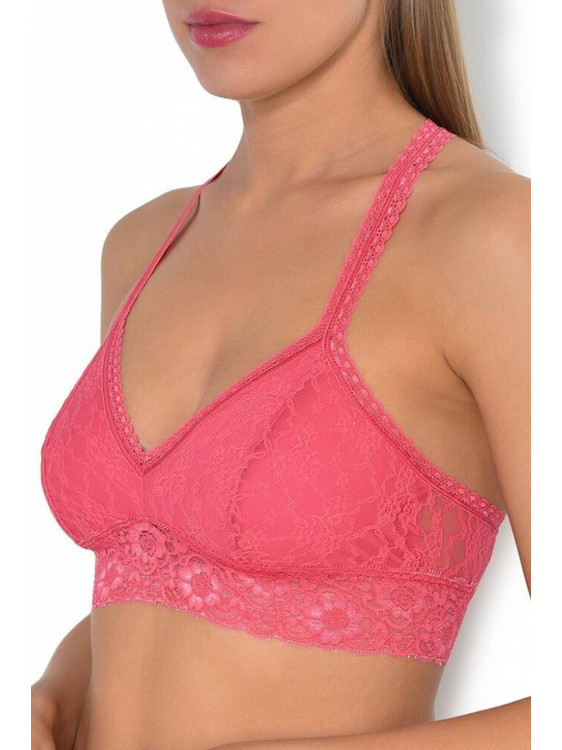 Passionata Bralette με Ελαφριά Ενίσχυση χωρίς Μπανέλα Κοραλί P72150