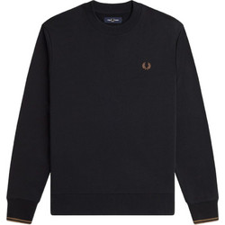 Fred Perry Ανδρικό Φούτερ Μαύρο M7535-S77
