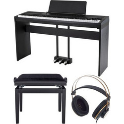 Gewa PP-3 Deluxe Bundle Ηλεκτρικό Πιάνο Stage με 88 Βαρυκεντρισμένα Πλήκτρα Black