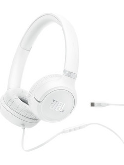 JBL Tune 530C Ενσύρματα Ακουστικά On Ear Λευκά