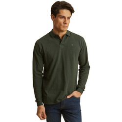 Dors Ανδρική Μπλούζα Polo Μακρυμάνικη Χακί 1139001.C01