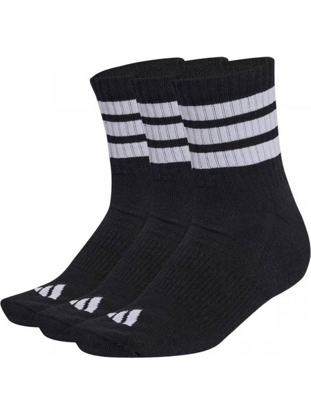 Adidas Ανδρικές Κάλτσες Ψηλές Μαύρες 3Pack KC9617