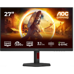 AOC Q27G4SRU IPS HDR Gaming Monitor 27" 2560x1440 QHD 320Hz 1ms