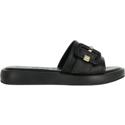 Mexx Δερμάτινα Γυναικεία Σανδάλια Μαύρα MXBN007401W-1000